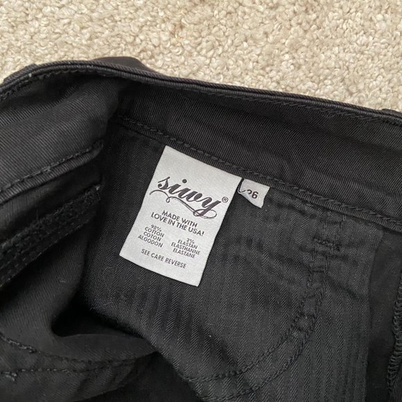 EUC - Y2K near new Siwy low rise cutoffs size 26 - Picture 3 of 6